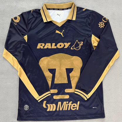 Jersey 2026/27 Pumas UNAM Visitante Manga larga Versión Fan