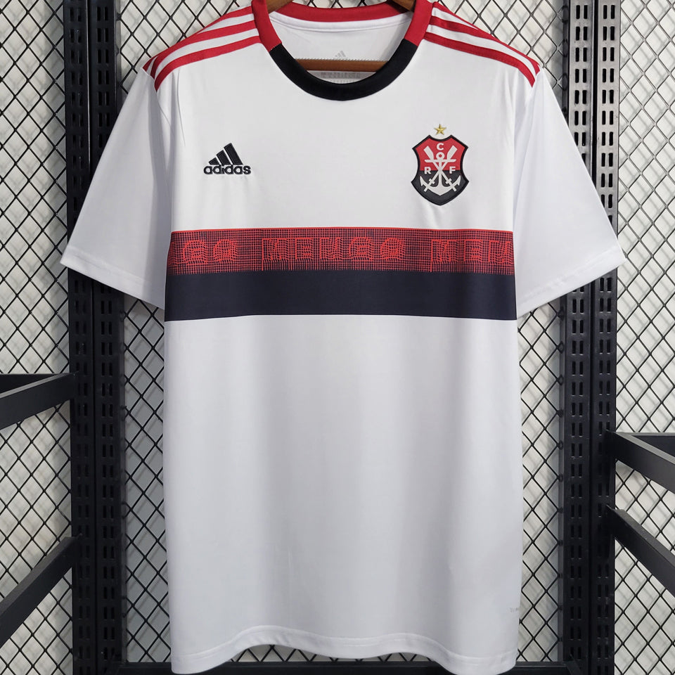 jersey 2019/20 flamengo visitante manga corta versión fan retro