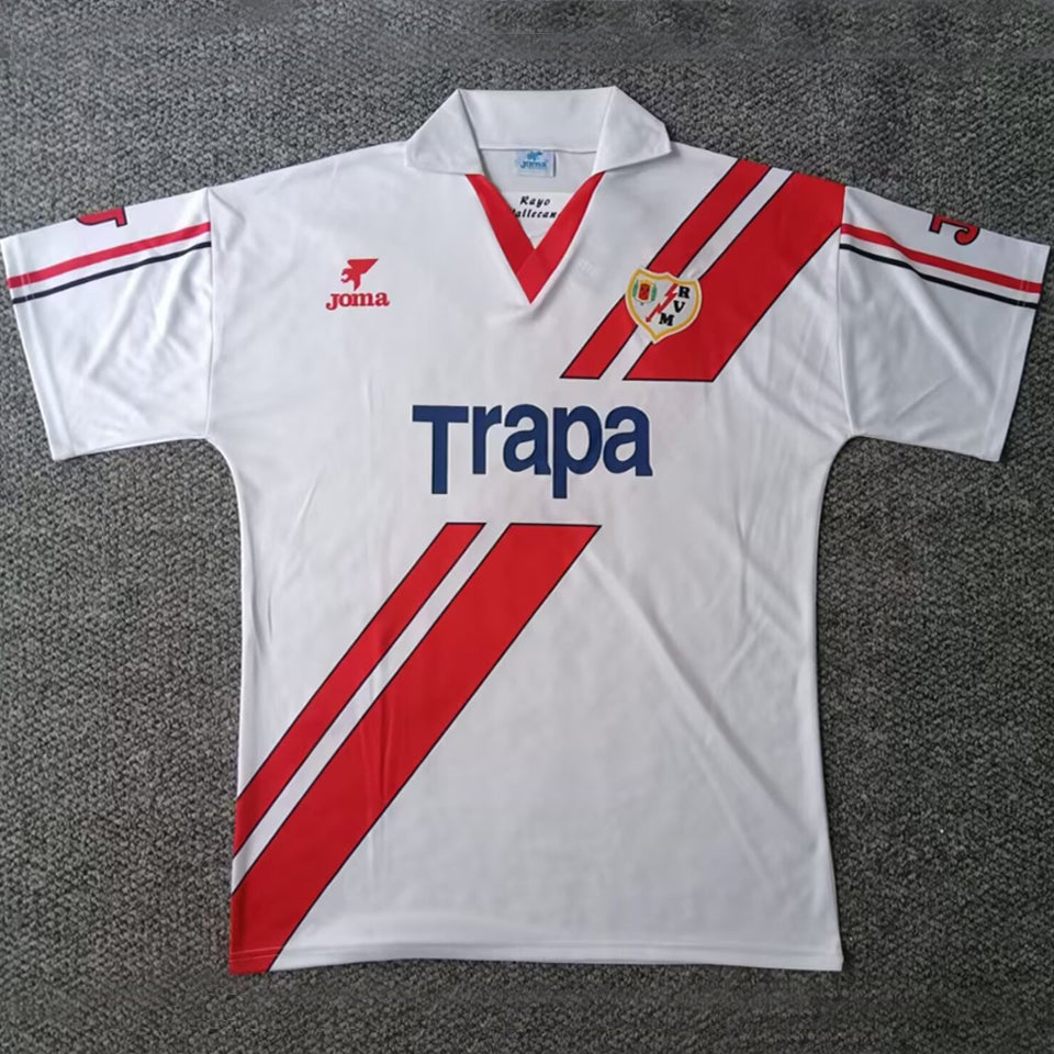 jersey 1997/98 rayo vallecano local manga corta versión fan retro
