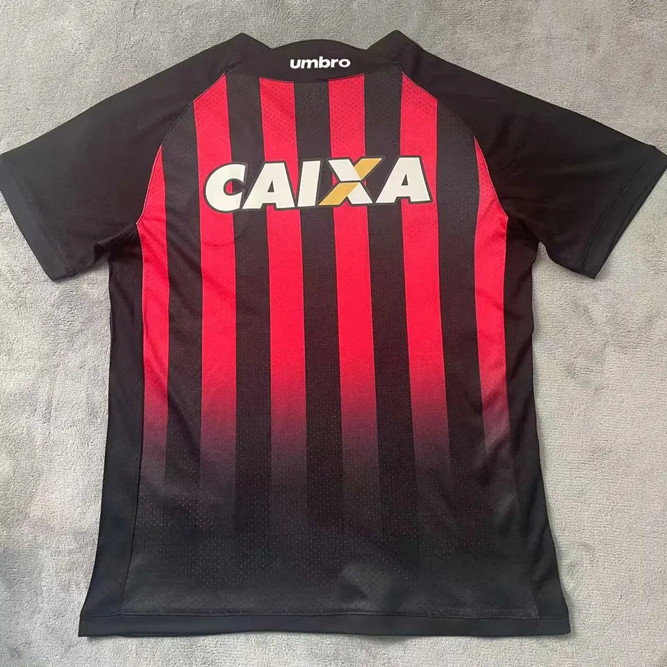 Jersey 2018 Athletico Paranaense Local Manga corta Versión Fan Retro