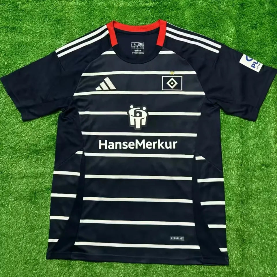 Jersey 2024/25 Hamburger SV Visitante Manga corta Versión Fan