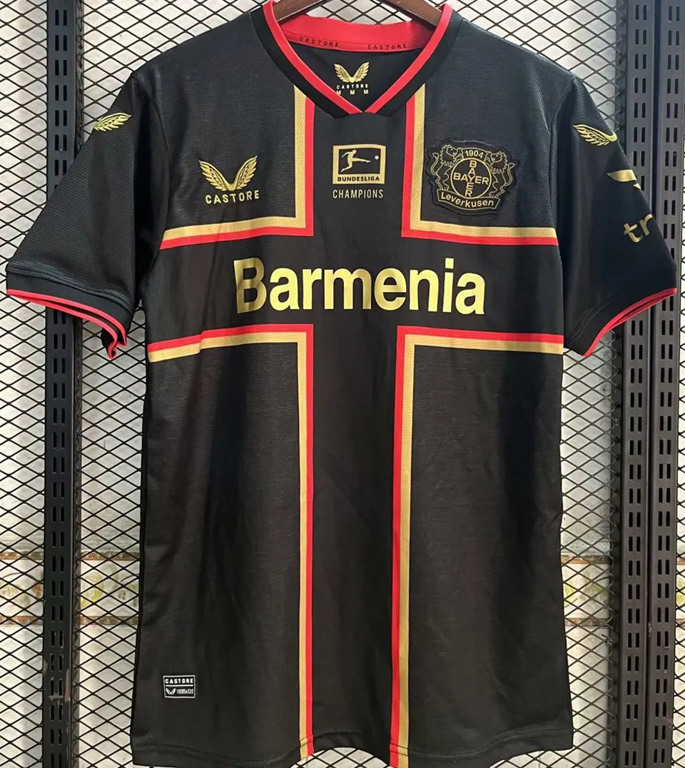 Jersey 2024/25 Leverkusen Champion Especial Manga corta Versión Fan