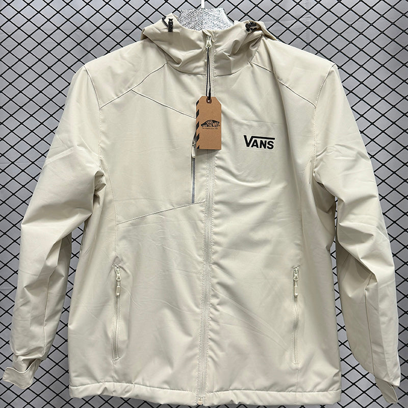 Rompeviento 2025 VANS Velvet Thickened warm Beige Outdoor