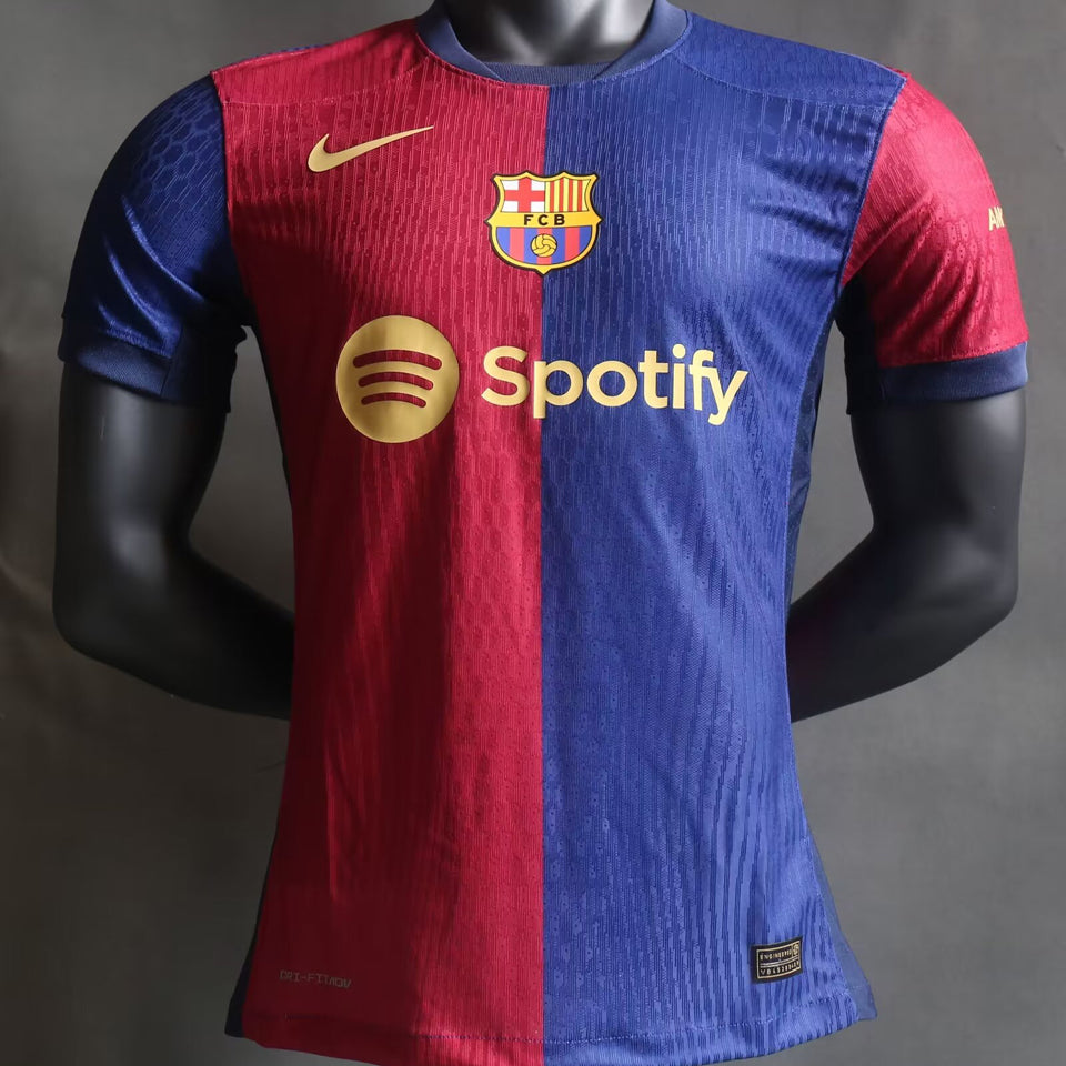jersey 2024/25 barcelona local manga corta versión jugador