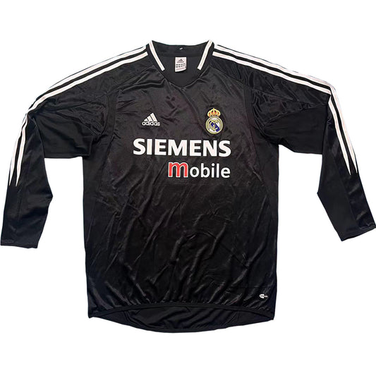 Jersey 2004/05 Real Madrid Visitante Manga larga Versión Fan Retro