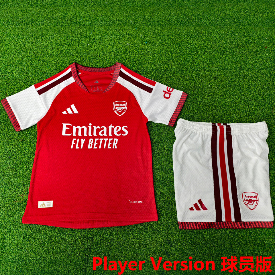 jersey 2026/27 arsenal local manga corta versión jugador