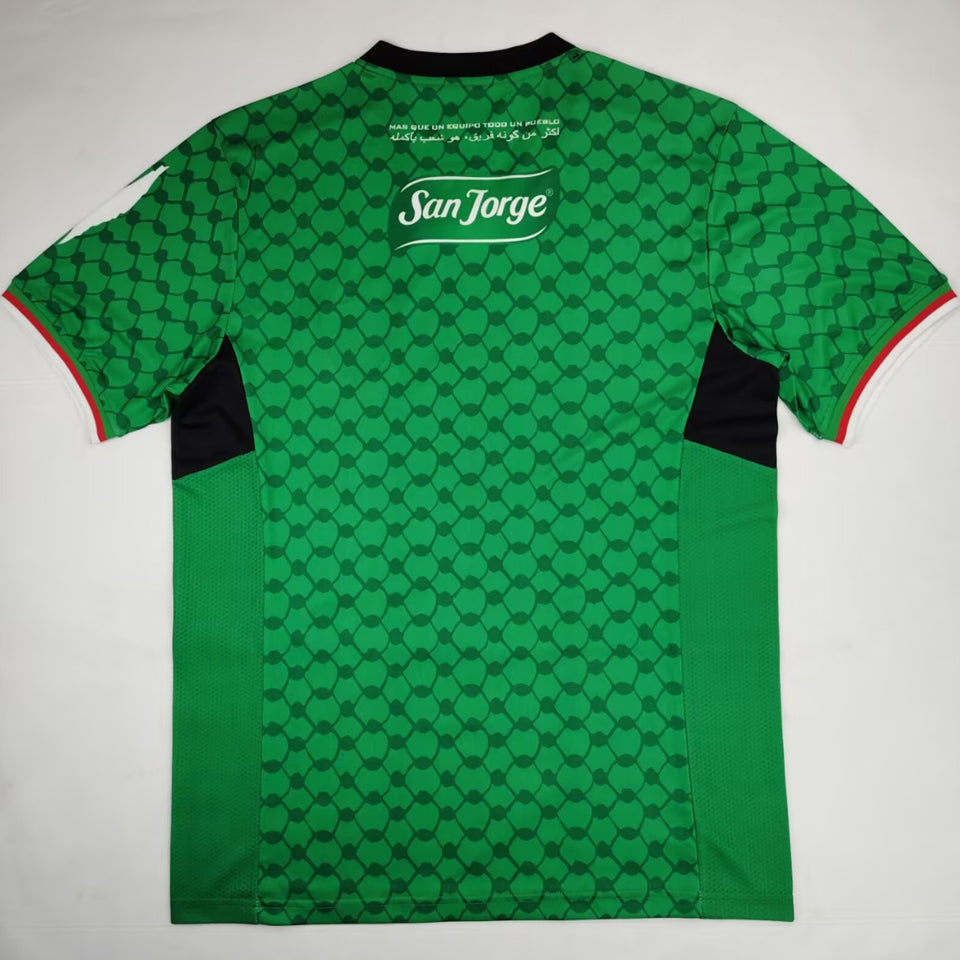 jersey 2024/25 palestino especial manga corta versión fan