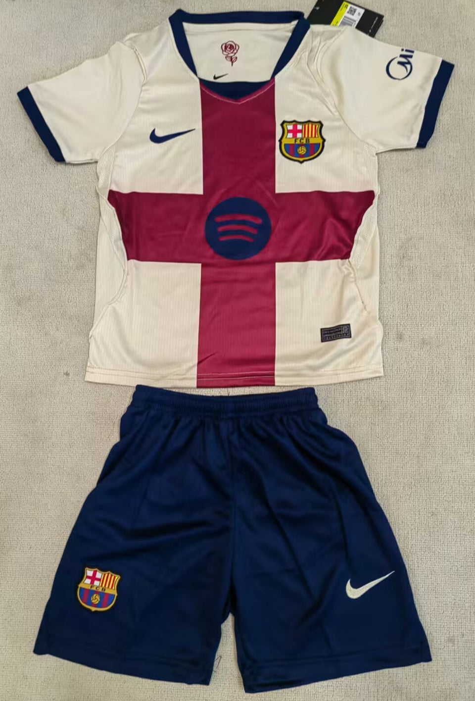 jersey 2026/27 barcelona especial manga corta niño