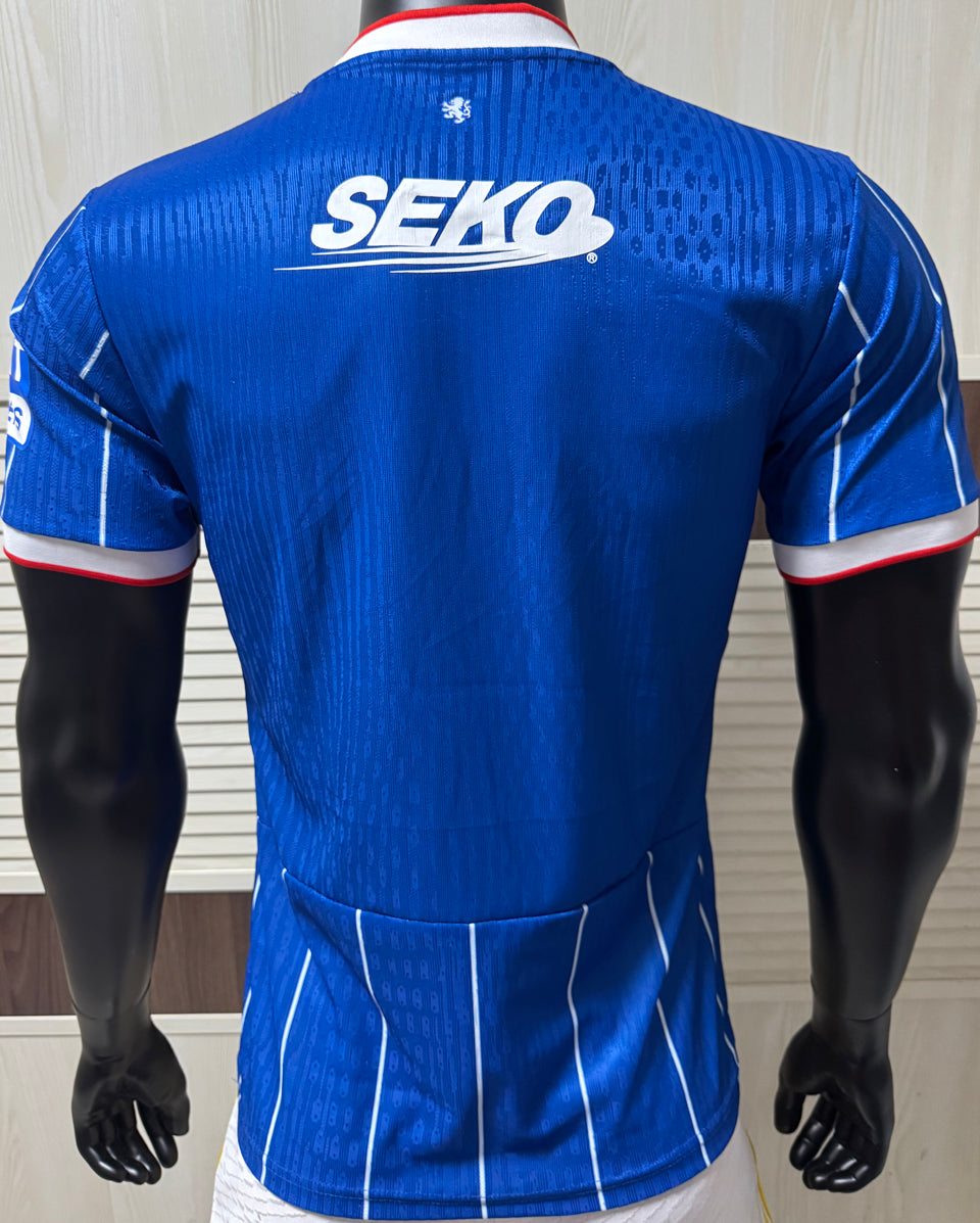 jersey 2026/27 glasgow rangers local manga corta versión jugador