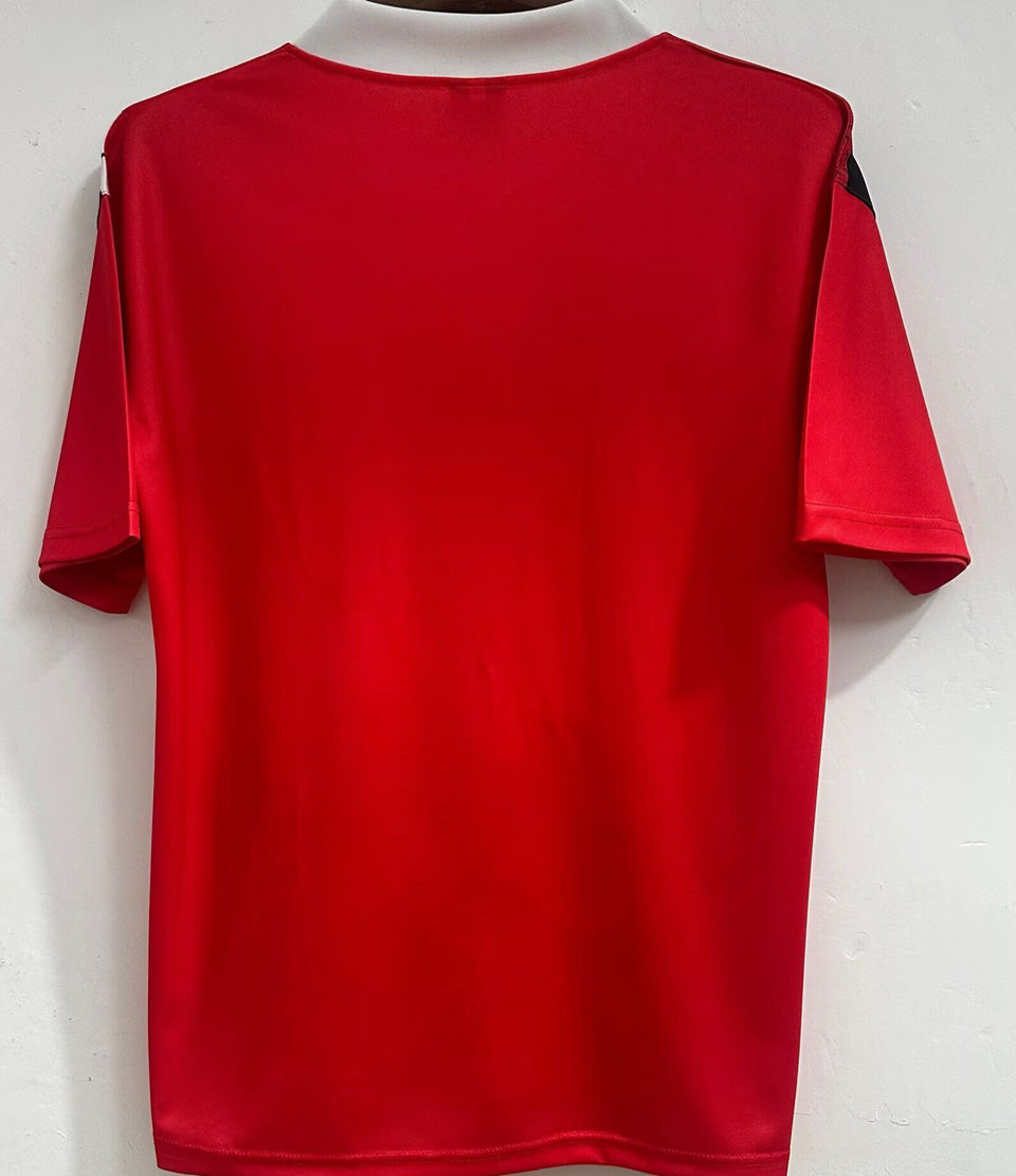 jersey 1992 kaiserslautern local manga corta versión fan retro