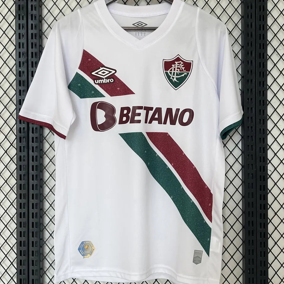 Jersey 2024/25 Fluminense Visitante Manga corta Versión Fan