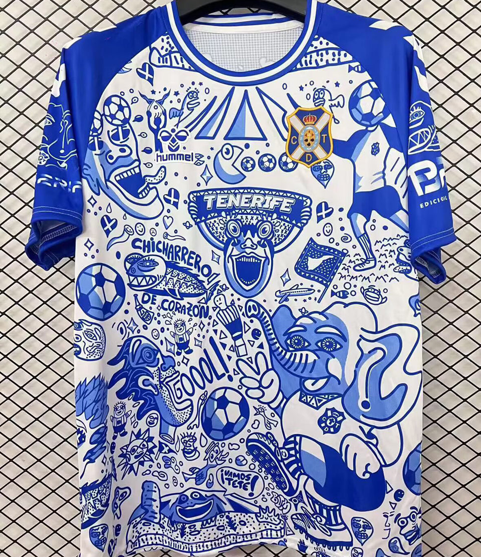 jersey 2025/26 tenerife especial manga corta versión fan