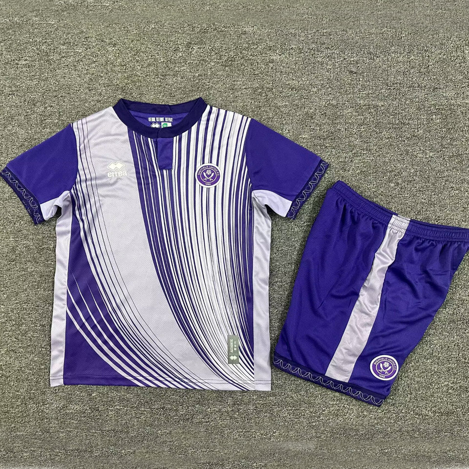 Jersey 2025/26 Sheffield United Tercero Manga corta Niño