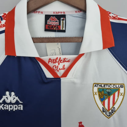 Jersey 1997/98 Bilbao AT Visitante Manga corta Versión Fan Retro