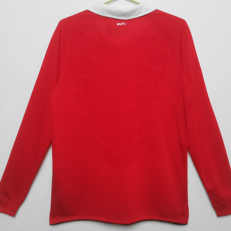 jersey 2010/11 manchester united local manga larga versión fan retro