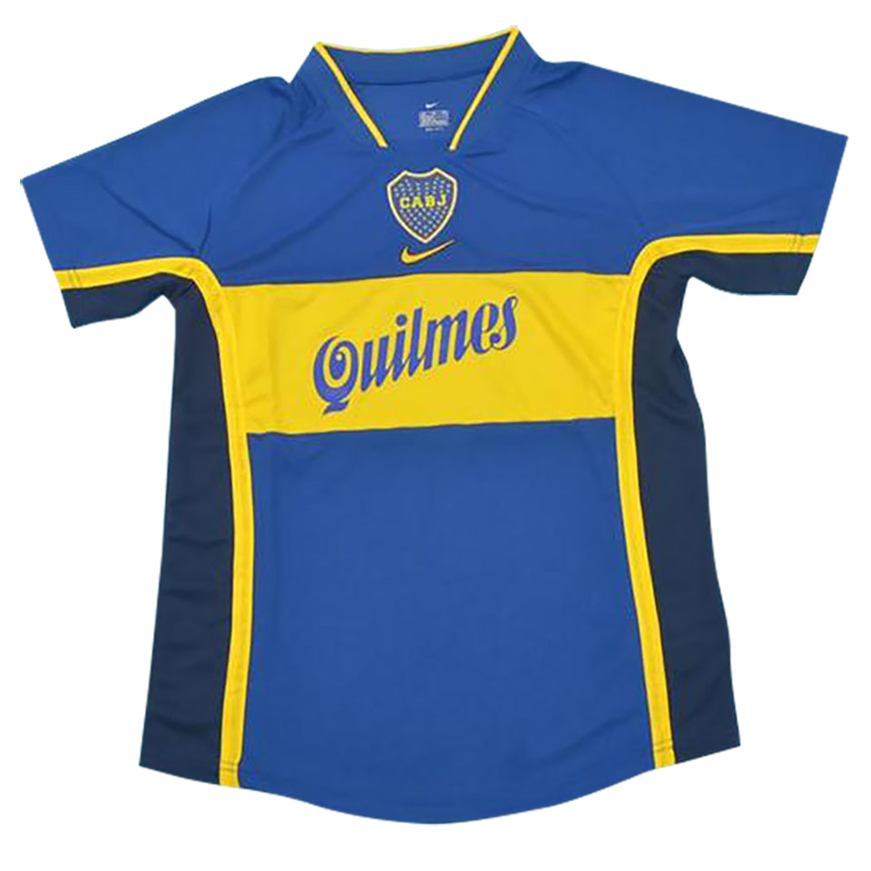 Jersey 2001 Boca Junior Local Manga corta Versión Fan Retro
