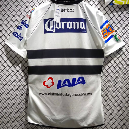 Jersey 2007/08 Santos Lugana Visitante Manga corta Versión Fan Retro