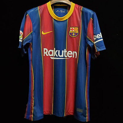 Jersey 2020/21 Barcelona Local Manga corta Versión Fan Retro