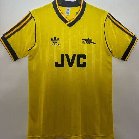 Jersey 1986/88 Arsenal Visitante Manga corta Versión Fan Retro
