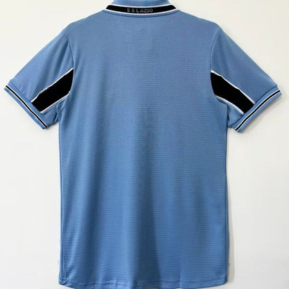 Jersey 1998/99 Lazio Local Manga corta Versión Fan Retro