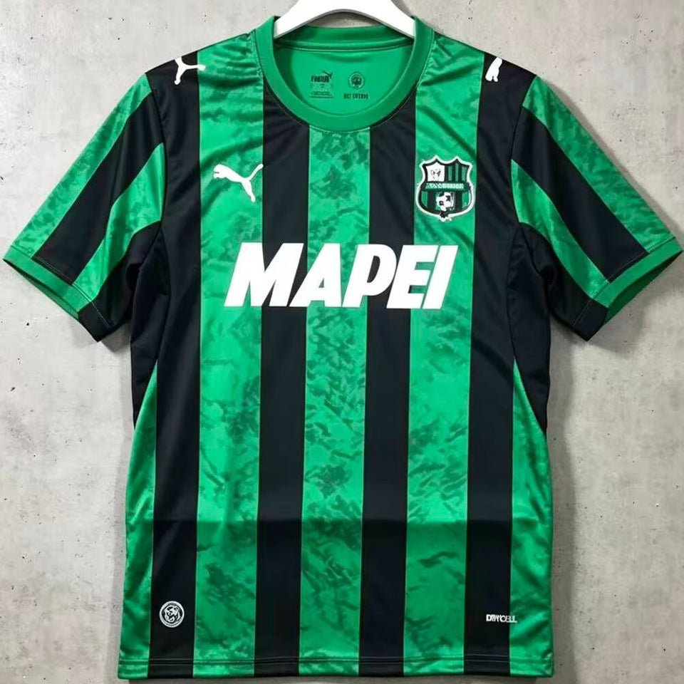 jersey 2026/27 sassuolo local manga corta versión fan
