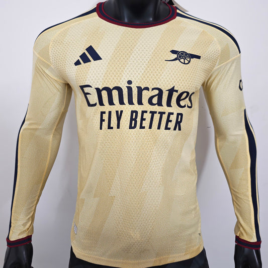Jersey 2026/27 Arsenal Tercero Manga larga Versión Jugador