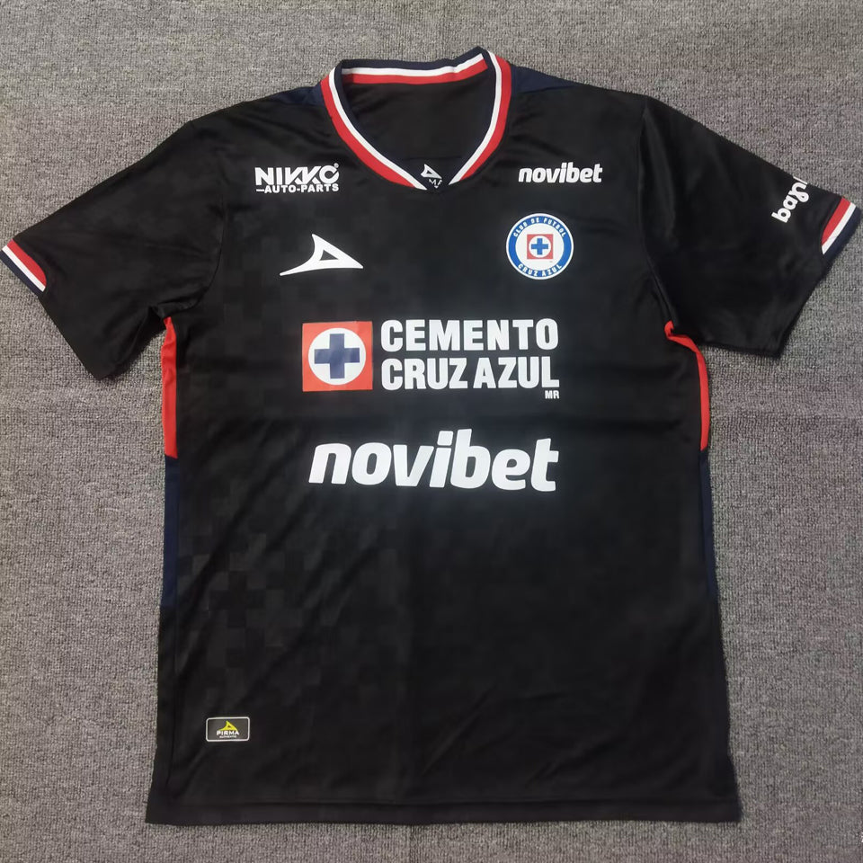 jersey 2025/26 cruz azul visitante manga corta versión fan