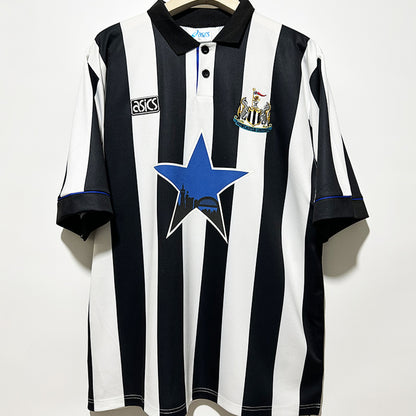 Jersey 1993/95 Newcastle Local Manga corta Versión Fan Retro