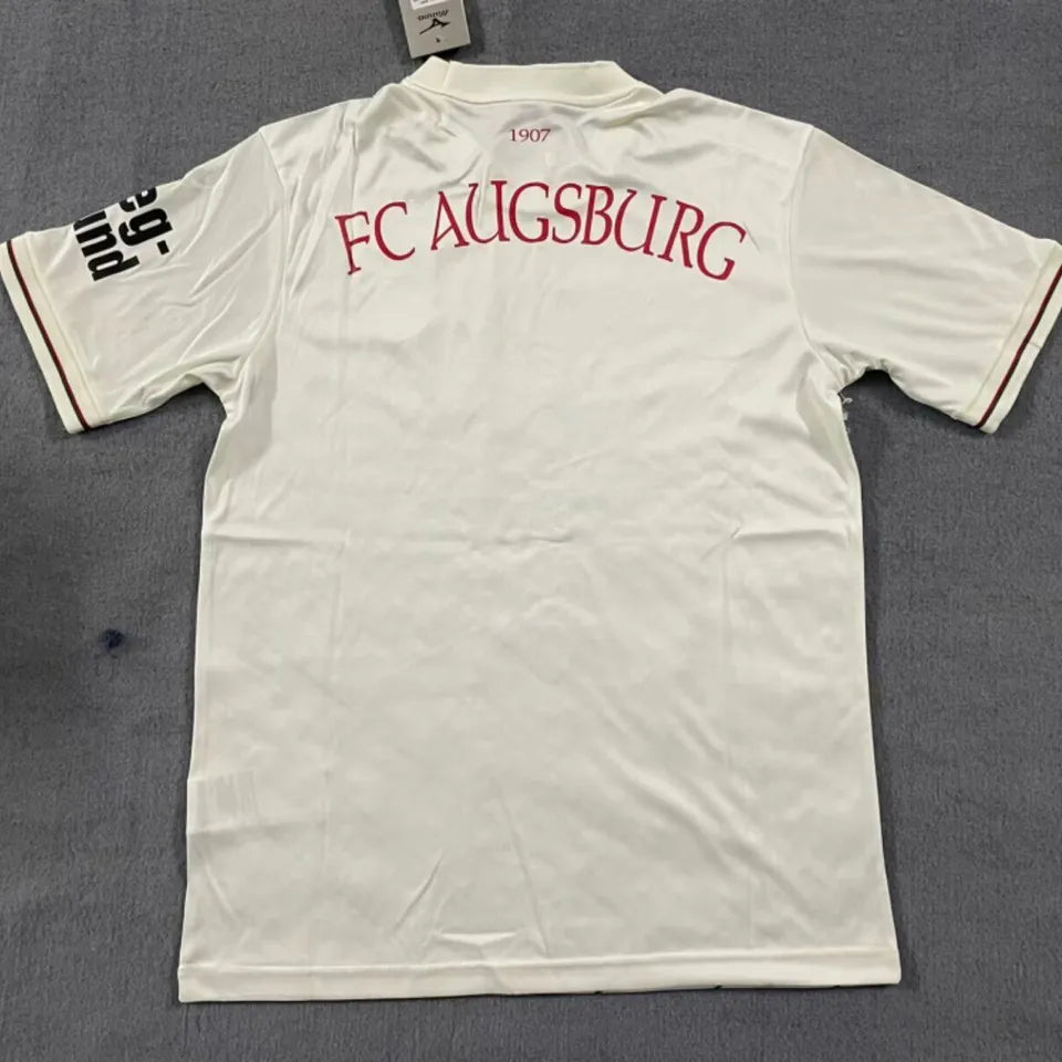 Jersey 2024/25 FC Augsburg Local Manga corta Versión Fan