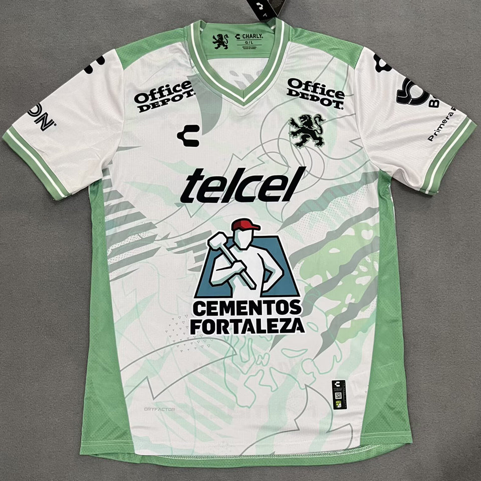 jersey 2025/26 leon visitante manga corta versión fan