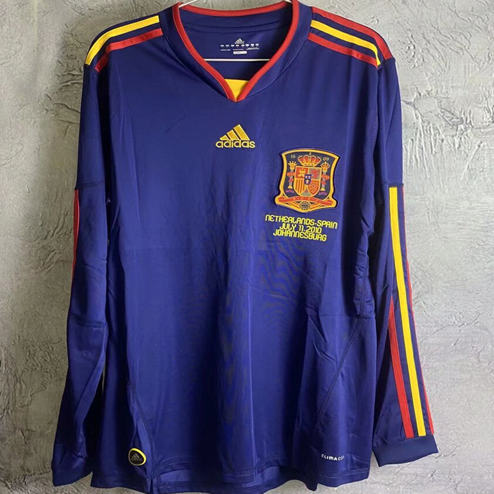 2010 España Visitante Versión Fan Selecciones Retro
