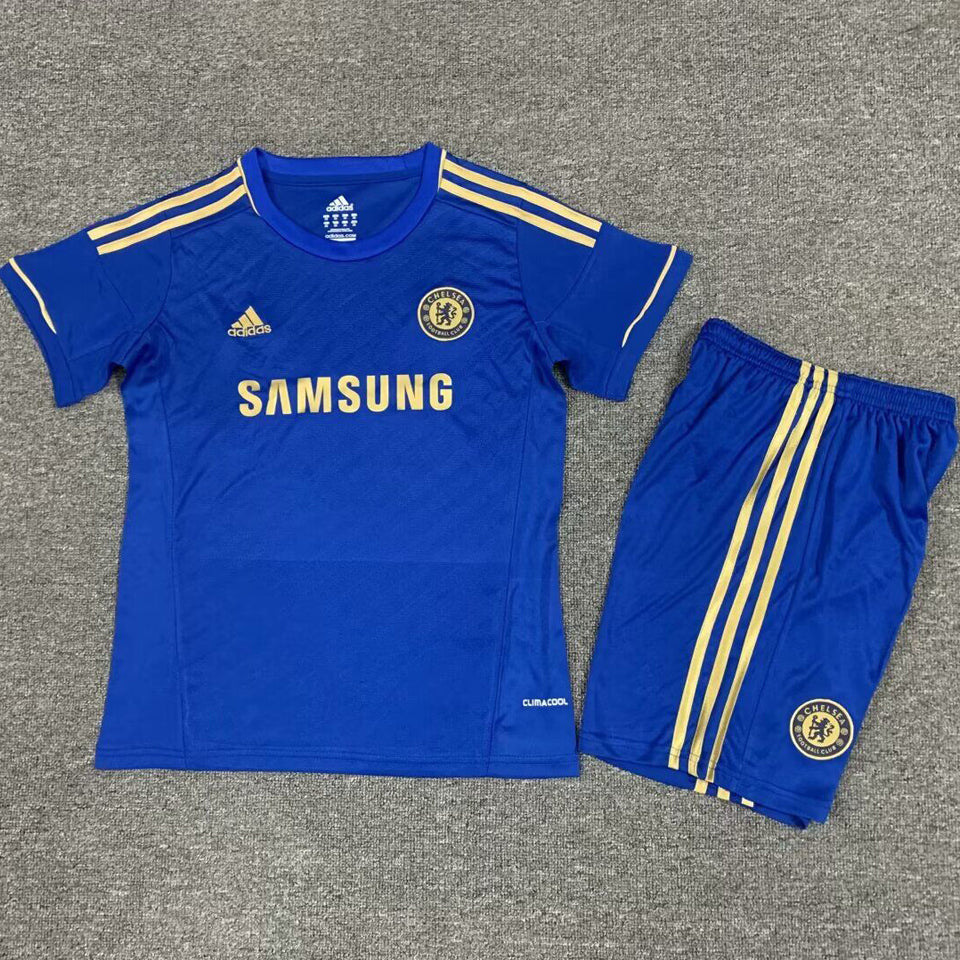 jersey 2012/13 chelsea local manga corta niño retro