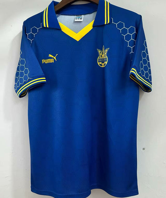 1998 Ukraine Visitante Versión Fan Selecciones Retro