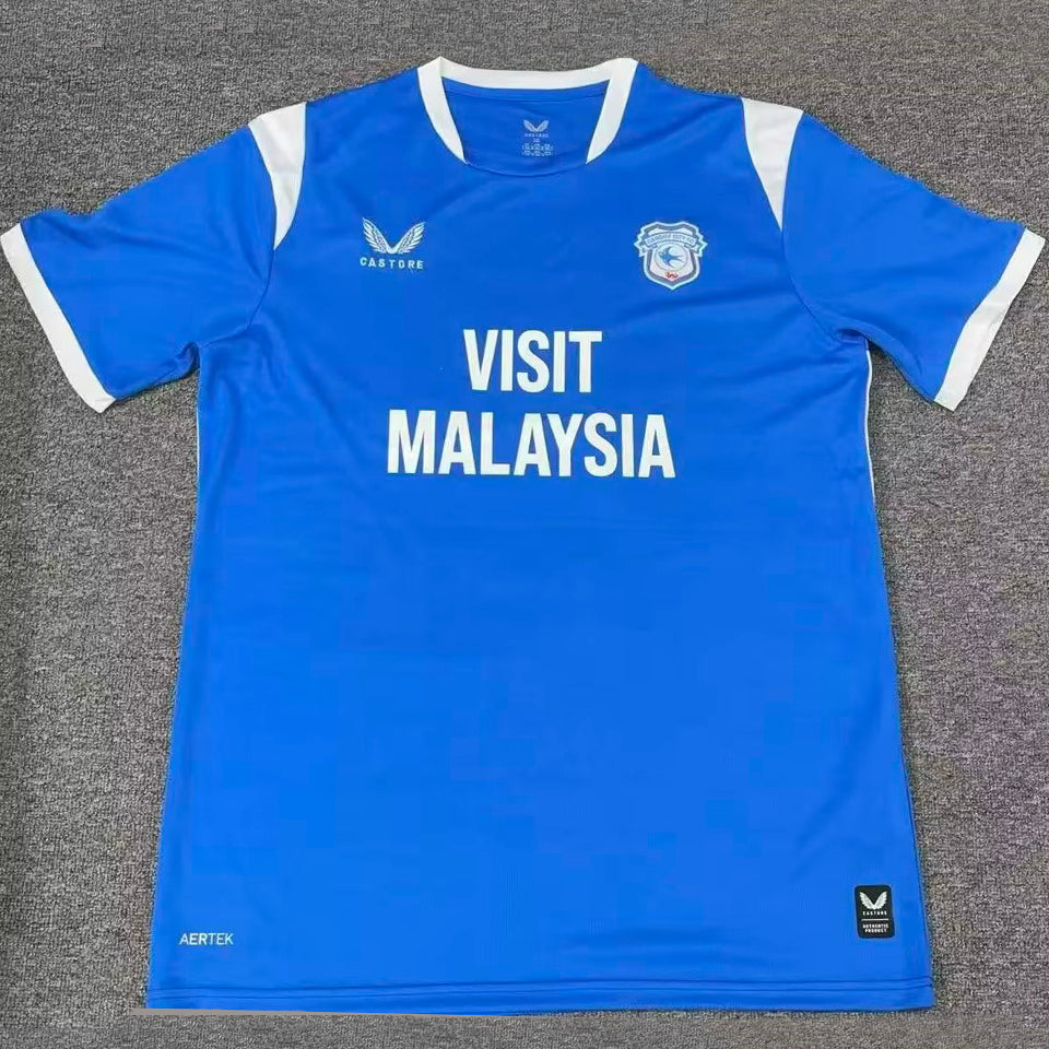 jersey 2026/27 cardiff city local manga corta versión fan