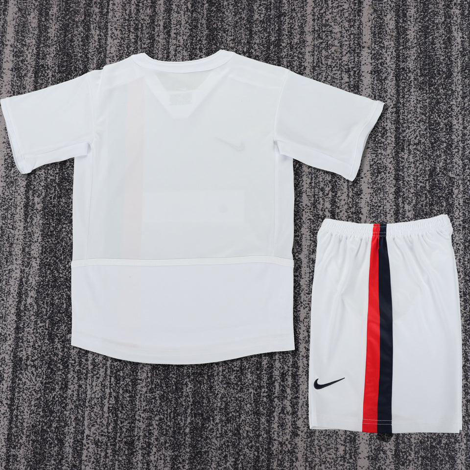jersey 2002/2003 psg visitante manga corta niño retro