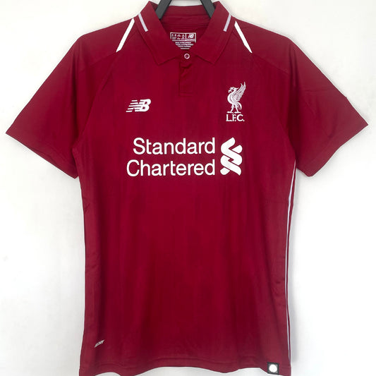 Jersey 2018/19 Liverpool Local Manga corta Versión Fan Retro
