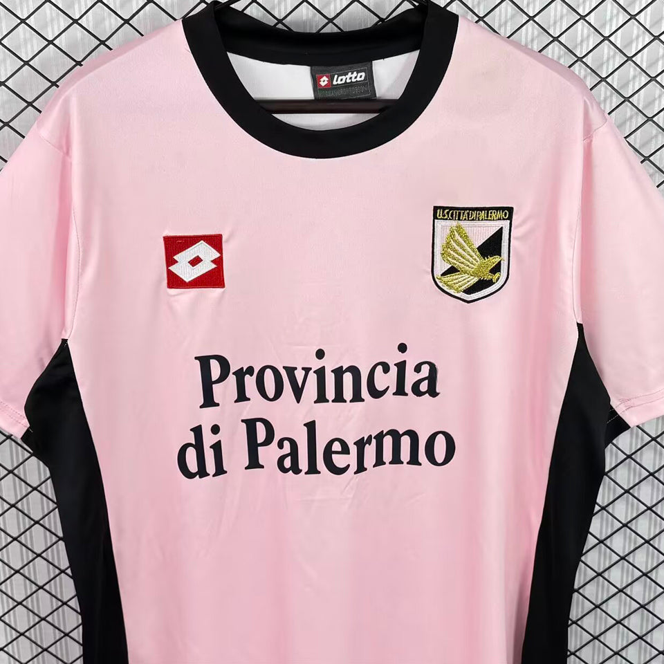 jersey 2003/2004 palermo local manga corta versión fan retro