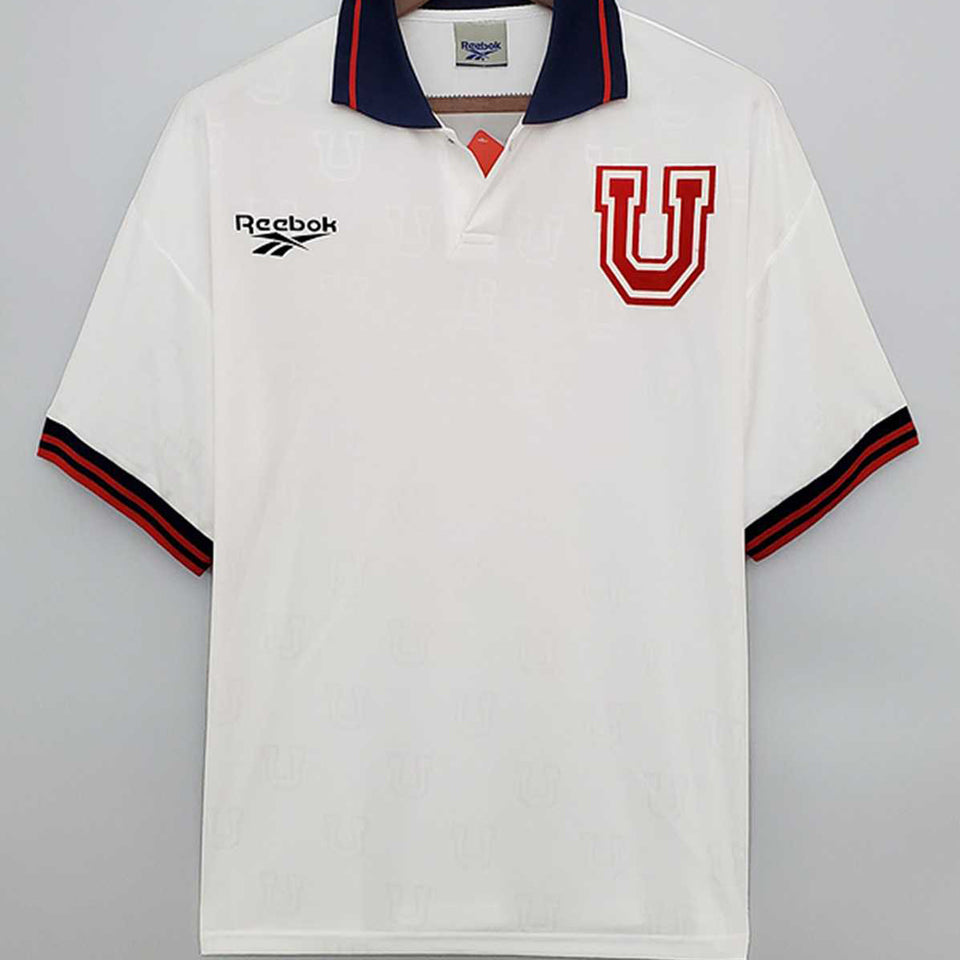 jersey 1998 universidad de chile visitante manga corta versión fan retro