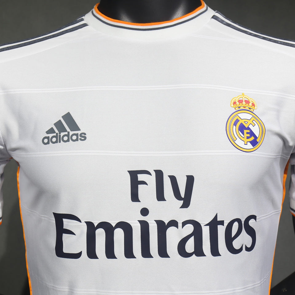 Jersey 2013/14 Real Madrid Local Manga corta Versión Jugador Retro