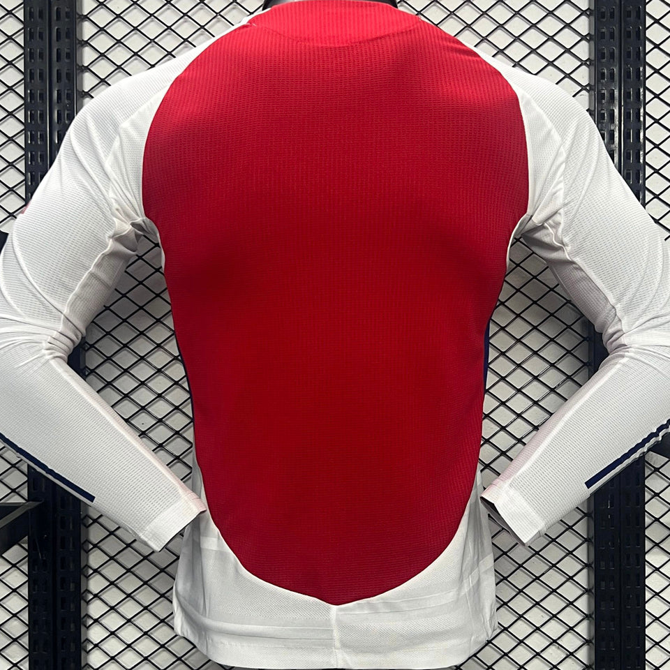 Jersey 2024/25 Arsenal Local Manga larga Versión Jugador