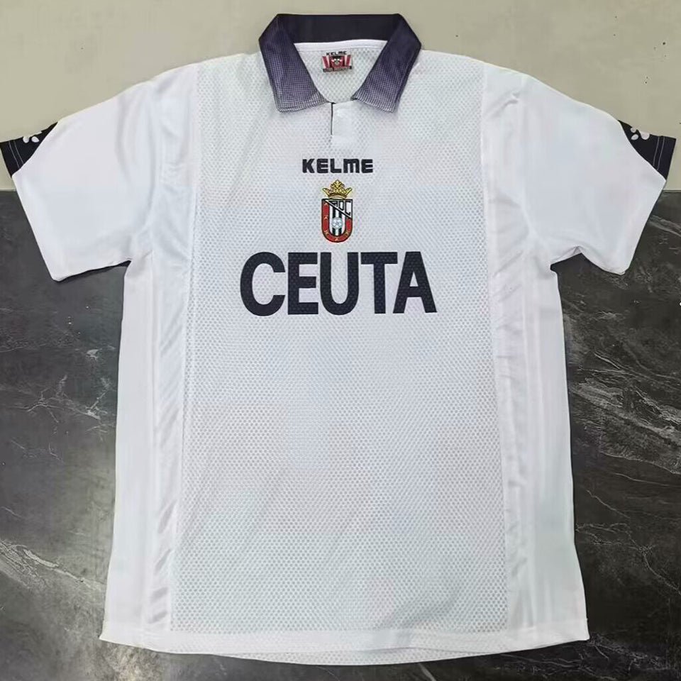 jersey 1998/2000 ceuta local manga corta versión fan retro