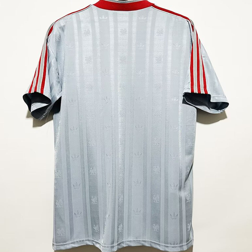 jersey 1988/89 liverpool visitante manga corta versión fan retro