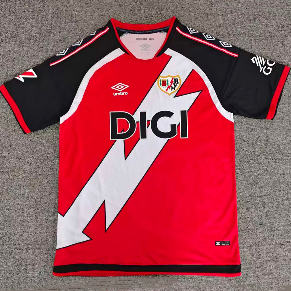 jersey 2026/27 rayo vallecano visitante manga corta versión fan