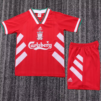 Jersey 1993/1995 Liverpool Local Manga corta Niño Retro