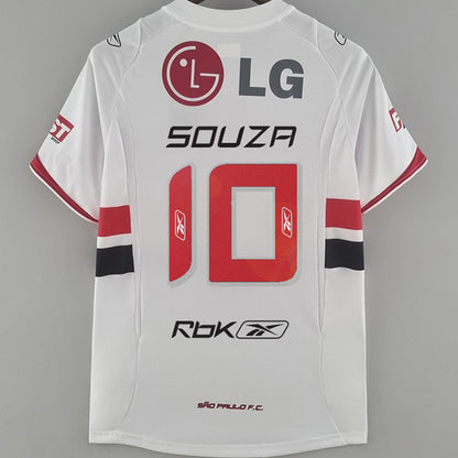 Jersey 2007/08 Sao Paulo Local Manga corta Versión Fan Retro