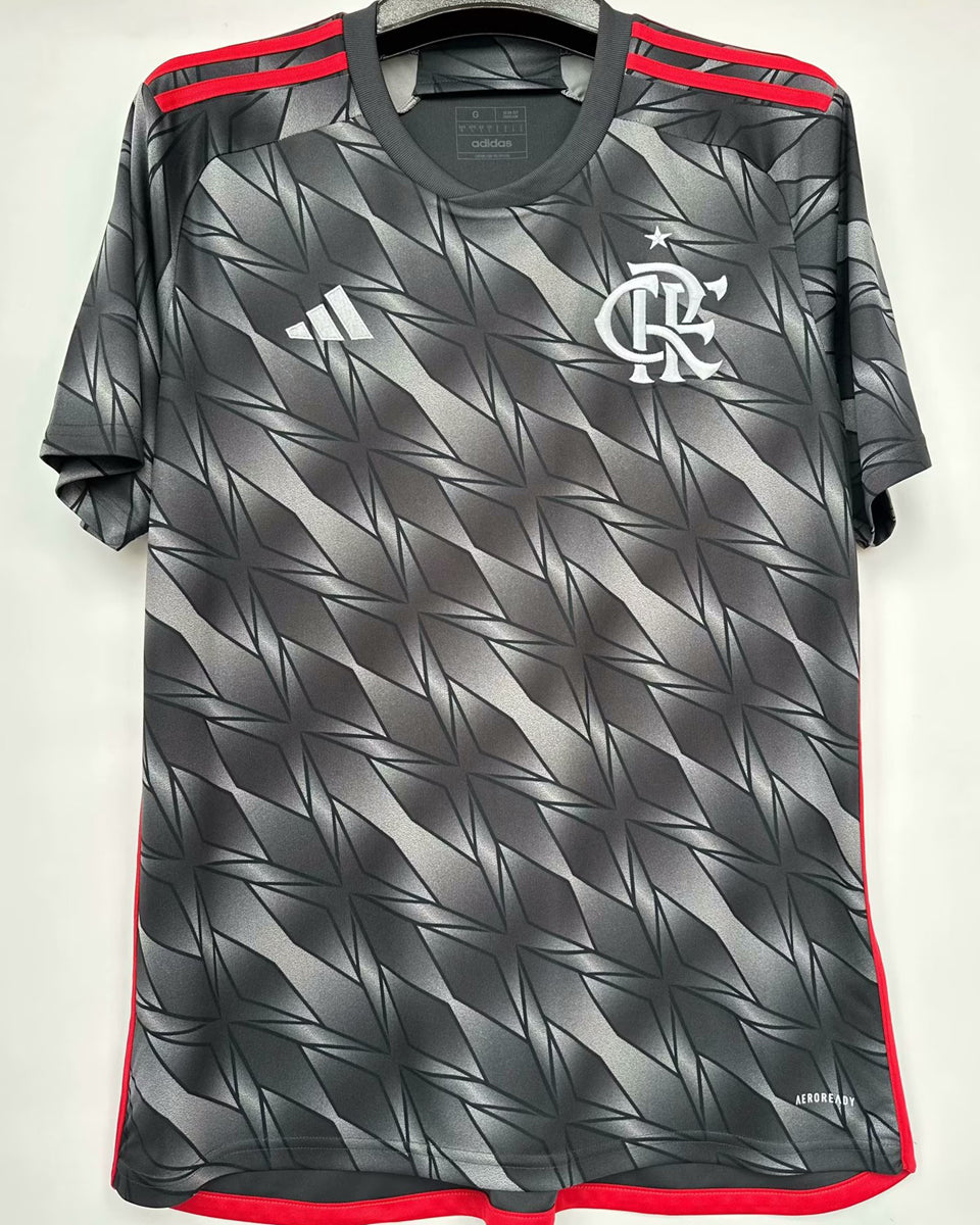 jersey 2024/25 flamengo tercero manga corta versión fan