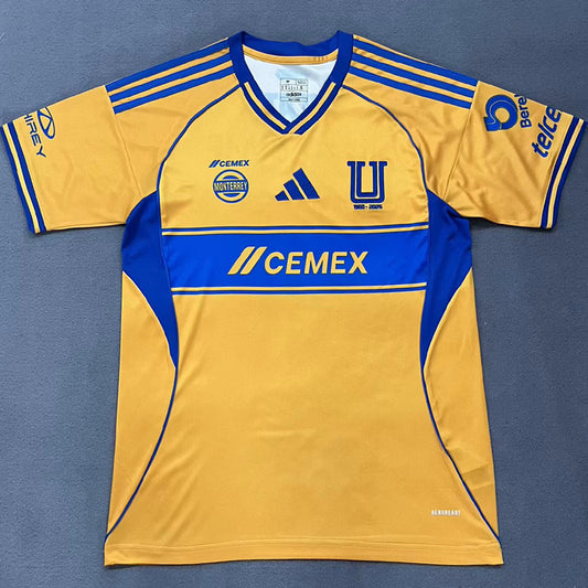 Jersey 2025/26 Tigres Local Manga corta Versión Fan