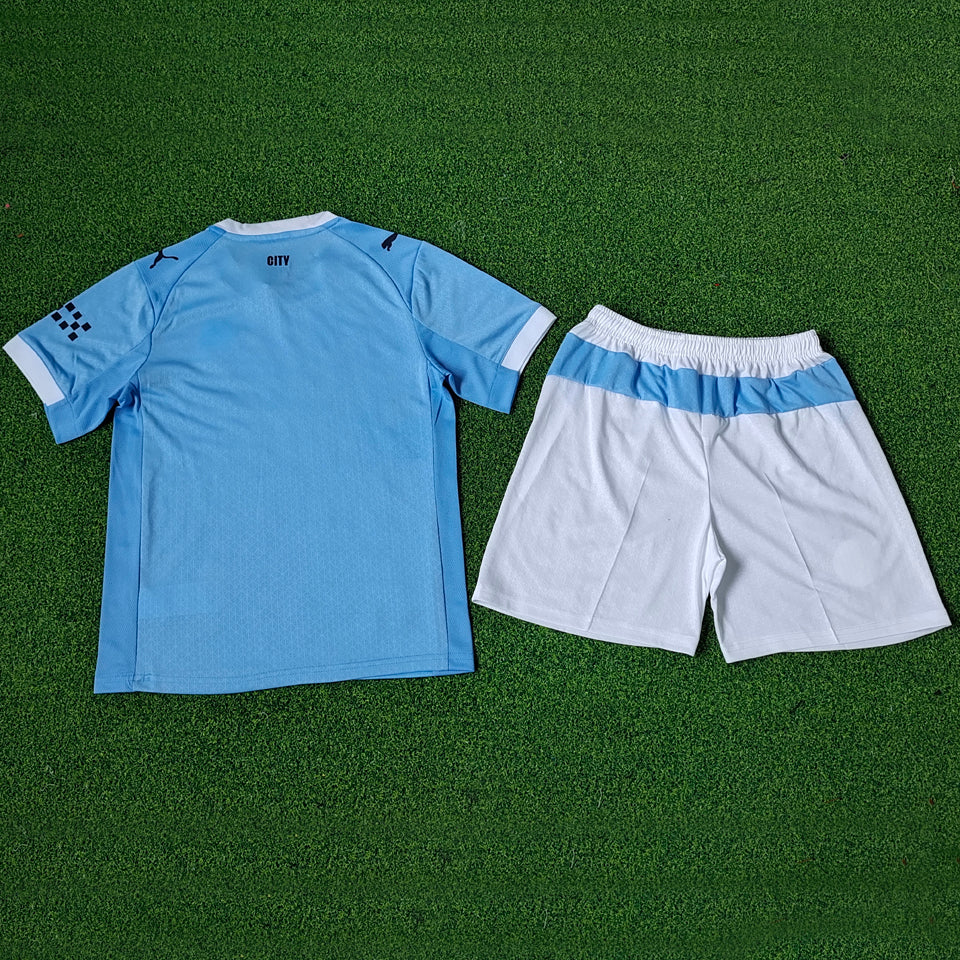 Jersey 2025/26 Manchester City Local Manga corta Versión Jugador