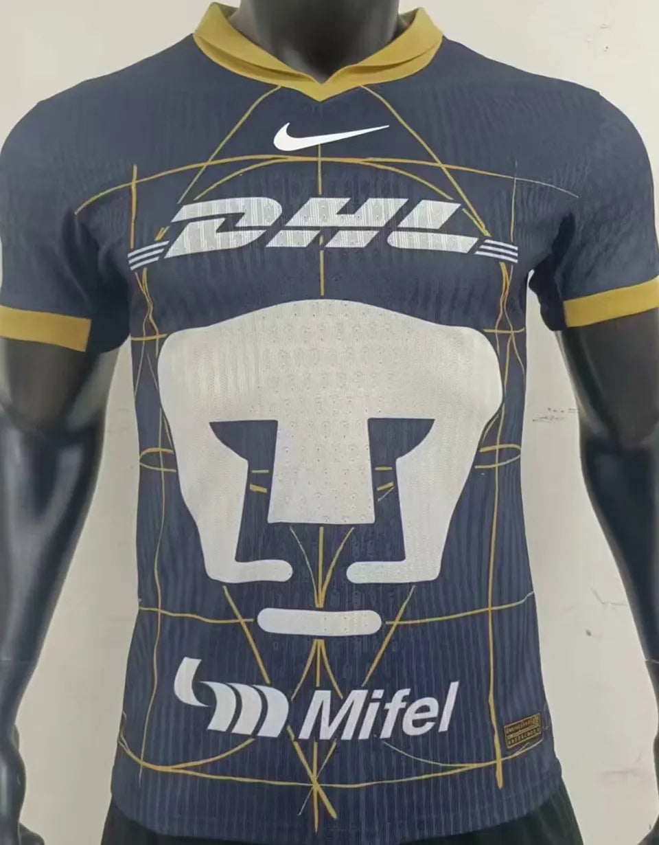 Jersey 2024/25 Pumas UNAM Visitante Manga corta Versión Jugador