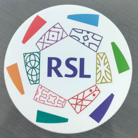 2023 RSL Al Nassr Patch goma Parches/Letras